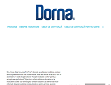 Tablet Screenshot of dorna.ro